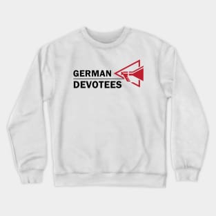 German Devotees Black Crewneck Sweatshirt